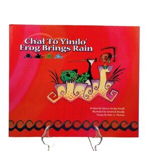 Chat To Yinilo Frog Brings Rain Navajo Folk Tale Hardcover Book Native American